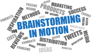 Brainstorming in Motion